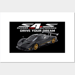 Pagani Zonda Supercar Products Posters and Art